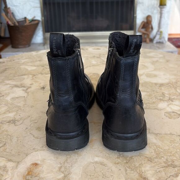 Dr Martens Slip 2976 Alyson Black Snowplow Classic Doc Leather - Picture 9 of 16